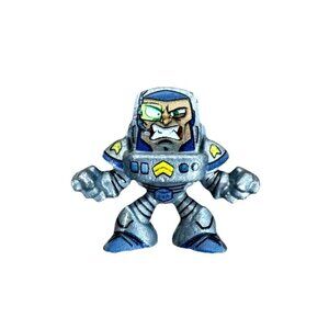 Million Warriors Super Mega Rare Metal Captain Smiles Figure Toy